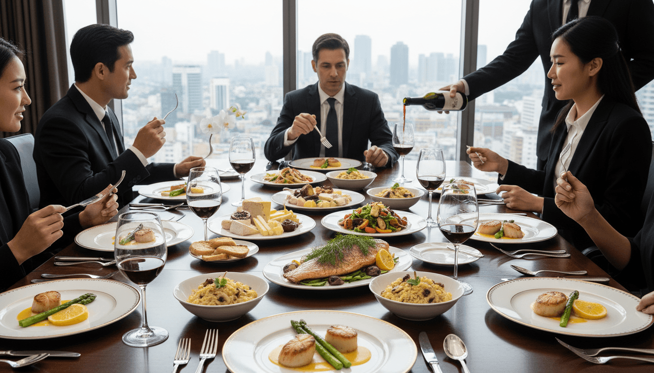 Executive conference catering service