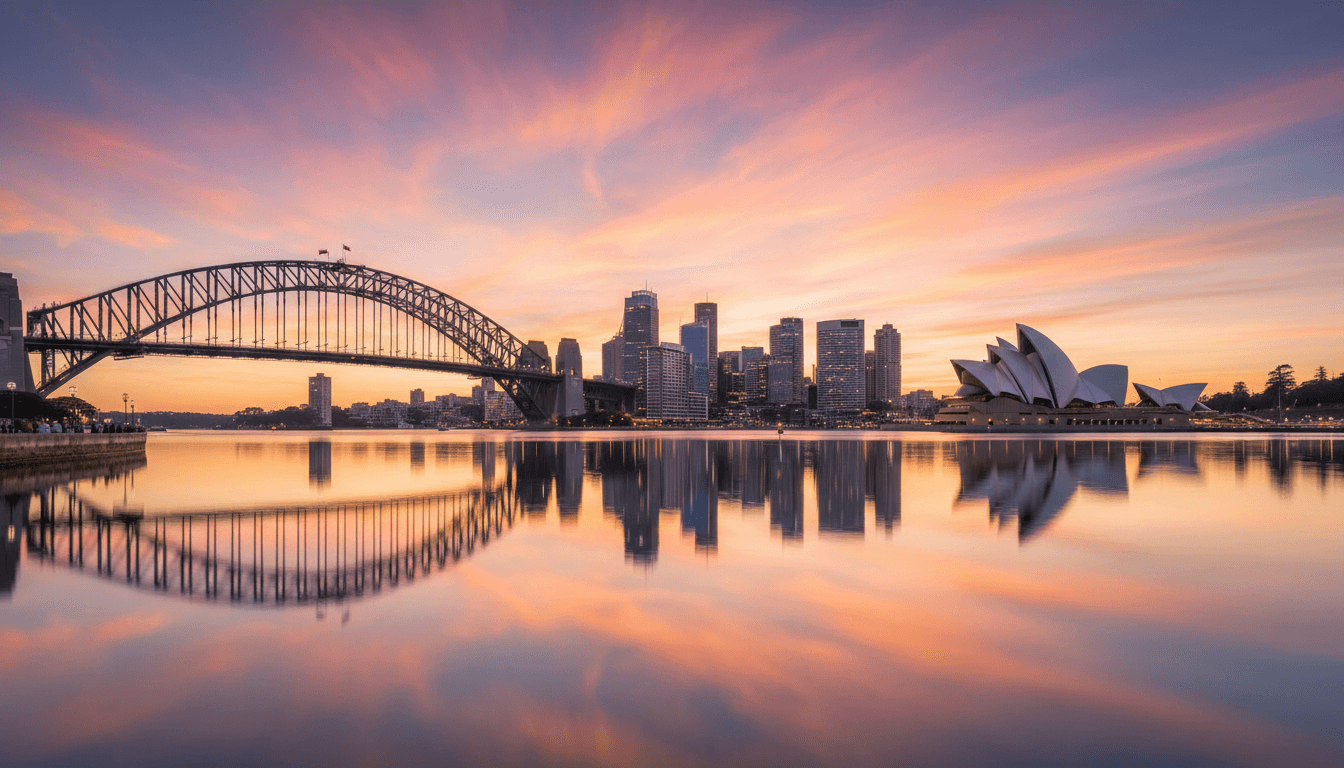 Sydney Harbour with ICC Sydney and premium conference facilities