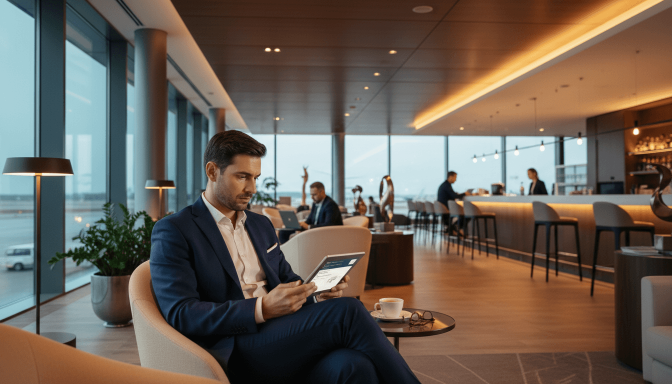 Last-minute deal booking scenario