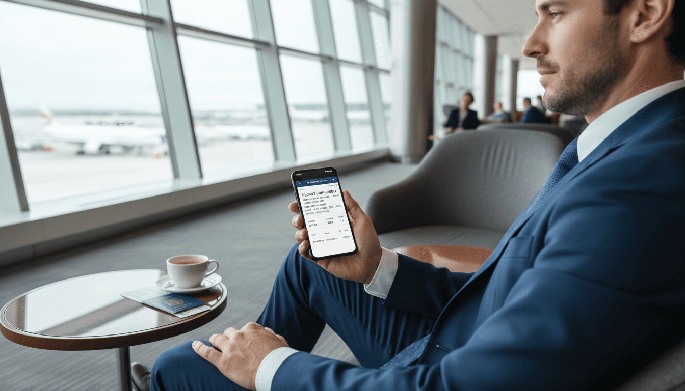Quick Booking on Mobile Device