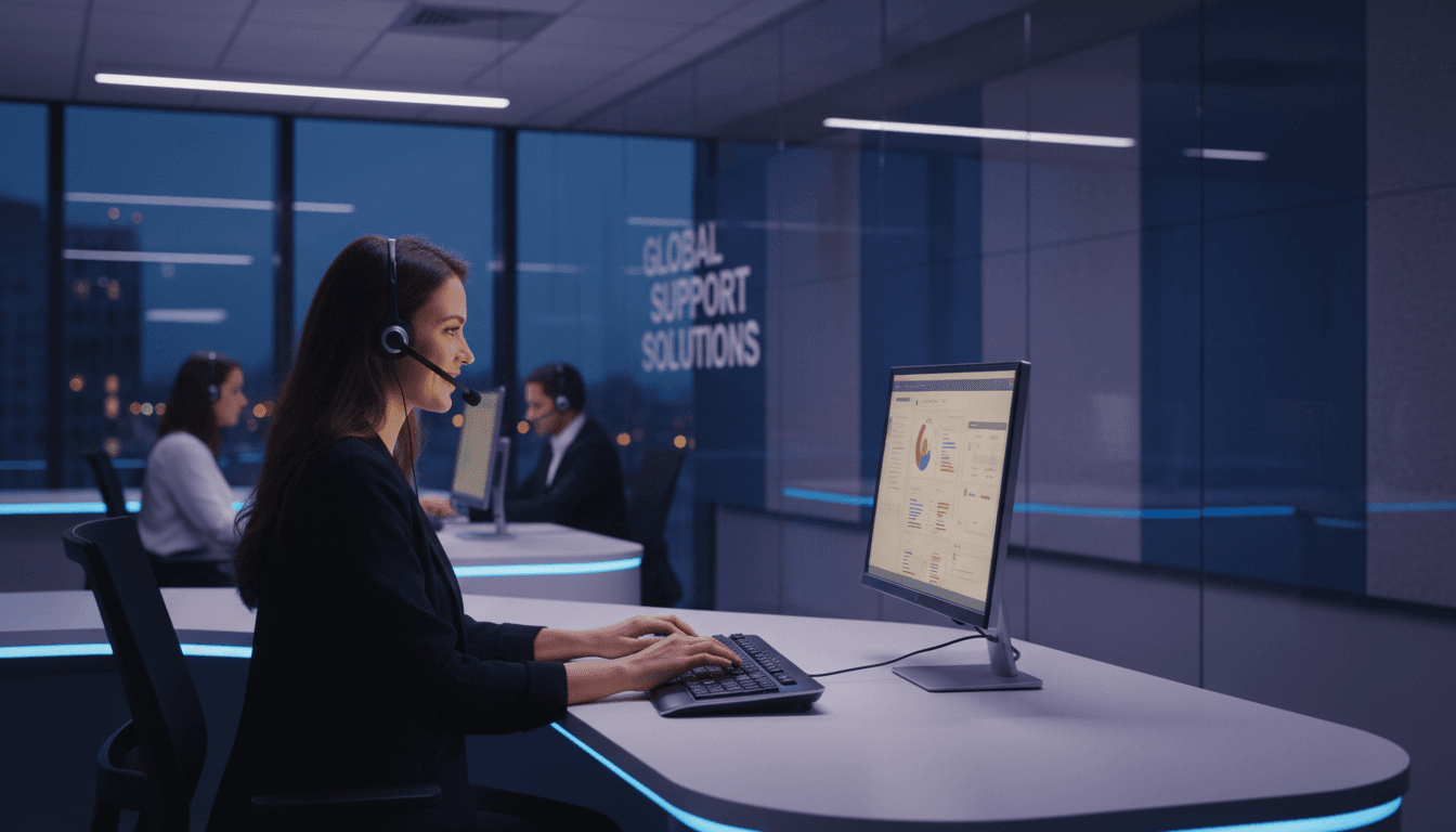 Round-the-clock customer support team